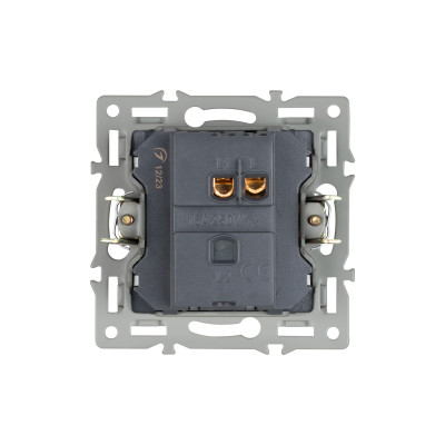 043710 - Механизм выключателя одноклавишный непроходной SWT-MK01-PL-WH (250V, 16A) (Arlight, -)