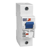 КЭАЗ OptiDin BM125 Автоматический выключатель 1P 100A C 20кА AC (BM125-1C100-8ln-УХЛ3)