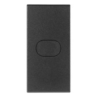 Vimar Клавиша для осевых устройств на 1 модуль персонализируемая, серая, 19131.0 Vimar Клавиша для осевых устройств на 1 модуль персонализируемая, серая, 19131.0