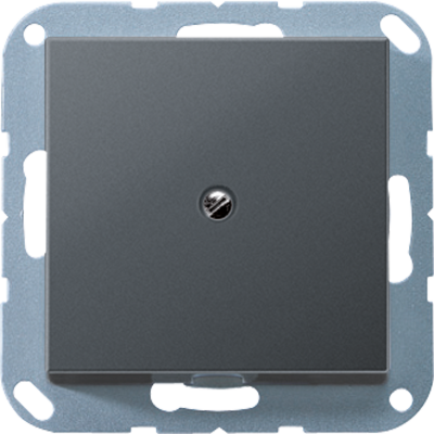 Вывод для кабеля, с зажимом для фиксации кабеля, фиксация винтом; термопласт; матовый антрацит; A500, A590BFAANM