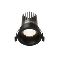 Maytoni Technical Встраиваемый светильник Dip Hight 4000K 15Вт 50°, DL117-15W-4K-B
