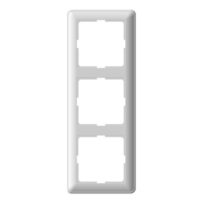 KD-3-18 - W59 3-постовая РАМКА, универсальная, БЕЛЫЙ, Systeme Electric