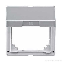 Aquadesign Крышка IP44 с адапт. рамкой, алюм.