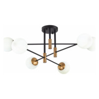 ST LUCE SL1203.402.06 Люстра потолочная ST-Luce Бронза,Черный/Белый E27 6*40W