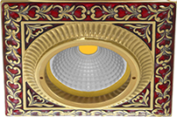 FD1005ROEN Fede Светильник встраиваемый SMALTO ITALIANO, Ruby Red