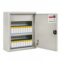Щит распред, навесной ЩРН-18 пласт, замок (350х300х120) IP31 EKF PROxima