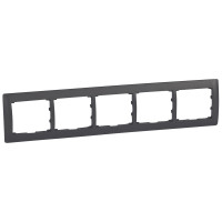 Legrand Рамка - Galea Life - 5 постов - горизонтальный монтаж - Dark Bronze, 771205