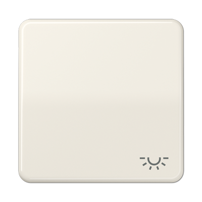 Клавиша ударопрочная с символом "освещение"; слоновая кость, CD590BFL