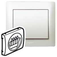 Legrand Лицевая панель - Galea Life - для двойной розетки для колонки Кат. № 7 757 84 - Pearl, 771525