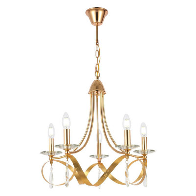 Evoluce SLE120213-05 Светильник подвесной Французское золото E14 5*40W