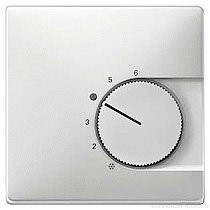 MERTEN ЦЕНТР. ПЛАТА ТЕРМОРЕГ. с перекл., АЛЮМИНИЙ, SD