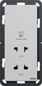 2820015 Gira Розетка для электробритвы 2820015 Gira Розетка для электробритвы