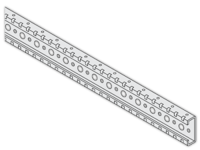 ABB Профиль поперечный гальв. L=188мм(2шт)