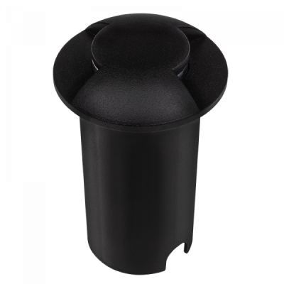 Jazzway Светильник PGR R60/2 2w 4000K Black IP65 (грунтовый встраиваемый), 5024861