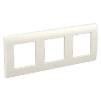 ДКС Рамка на 2+2+2 модуля (трехместная), белая, RAL9010, 75013W