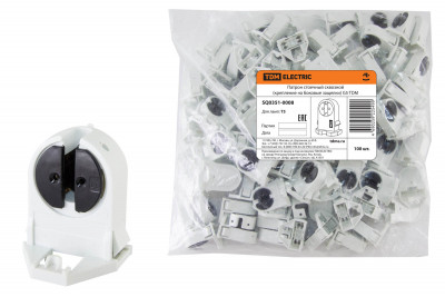Патрон стоечный сквозной (крепление на боковые защелки) G5 TDM Electric, SQ0351-0008