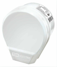 Разъём РШ-ВШ 32А 250В 2Р+РЕ ОУ белый TDM Electric, SQ1812-0003