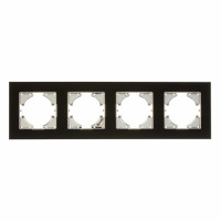 С1140-036 GUSI UGRA РАМКА 4-местная, алюминий, цвет коричневый., С1140-036