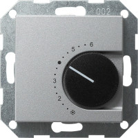 039726 Gira Терморегулятор с переключающим контактом на 24V/10(4)A