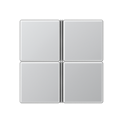 четырехклавишная крышка для KNX, в сборе, A404TSAAL