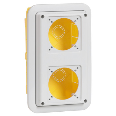 Legrand Коробка для скрытого монтажа - P17 Tempra Pro - IP 55 - для 2 встраиваемых розеток 16 А, 057721