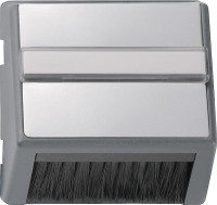 Накладка для приборов с квадратной центральной панелью и наклонным выходом