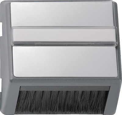 Накладка для приборов с квадратной центральной панелью и наклонным выходом