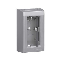 Simon SConnect Коробка CIMA PRO всборе для наружного монтажа на 1 CIMA-модуль, алюминий, SBC100-8