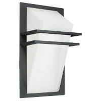 83433 Уличный светильник настенный PARK, 1х60W(E27), алюминий, антрацит/матовое стекло
