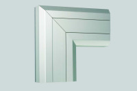 Simon SConnect Угол плоски (вверх) для ТК01133-8, алюминий, TKA011113-8