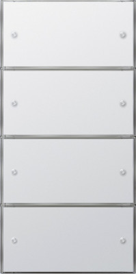 2035112 Gira KNX сенс выкл 3 Komfort 4 мест(2+2)