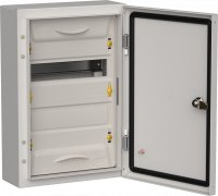 TITAN 5 Корпус мет. ЩРн-24 (1х24) 460х310х140 IP54 сер IEK, TI5-50-N-024-54-7035