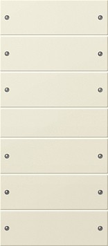 218601 Gira Комплект клавиш, 6 клав. (3+3)