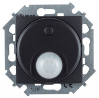 Simon Выключатель с датчиком движения 500 Вт, 230 В, винт.зажим, графит, 1591721-038