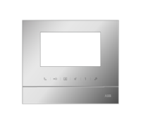 52311FC-S - Рамка для абонентского устройства 4,3, серебристый глянцевый - 2TMA070130S0011