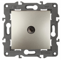 ЭРА 14-3101-04 Elegance Шампань Розетка TV одиночная