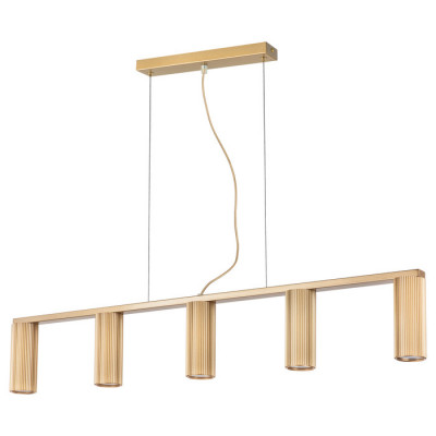 Lightstar 718053 (MD2166-5B) Люстра ROMA 5х28W GU10 (led) CHAMPAGNE GOLD (в комплекте)