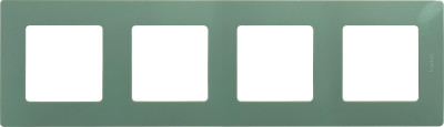 Legrand Рамка 4 поста - Legrand Etika - светлая галька, 672524
