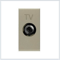 N2150.7 CV - Механизм ТВ розетки, простой, 1-модульный, серия Zenit, цвет шампань - 2CLA215070N1901