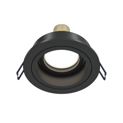 Maytoni Встраиваемый светильник Atom GU10 1x50Вт, DL025-2-01B