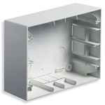 Vimar Коробка настенная для 14(7+7) модулей EIKON NEXT, цвет серебро матовое, 09920.N Vimar Коробка настенная для 14(7+7) модулей EIKON NEXT, цвет серебро матовое, 09920.N