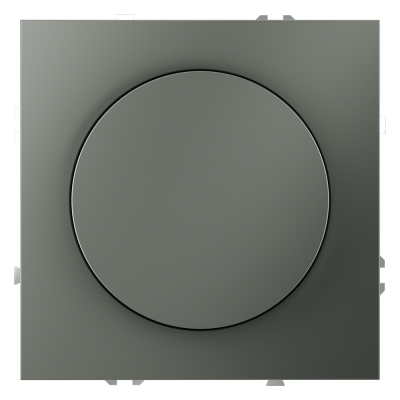 Светорегулятор встраиваемый VOLTUM S70 поворотно-нажимной 600 Вт, (титан), VLS070306