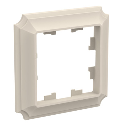 ATN100201 - ATLASDESIGN ANTIQUE 1-постовая РАМКА, БЕЖЕВЫЙ, Systeme Electric