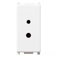 Vimar Радиорозетка 2P 6A 24V поляризованная для вилок 01616,01617, 14331