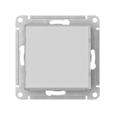 ATN200111S - ATLASDESIGN ART 1-клавишный ВЫКЛЮЧАТЕЛЬ, сх.1, 10АХ, мех., быстрозажим. клем., БЕЛЫЙ, Systeme Electric