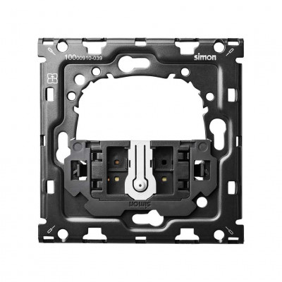 Simon 10010102-039 Кит 1 пост, мех-мы. 1 перекрестный выключатель + суппорт S100