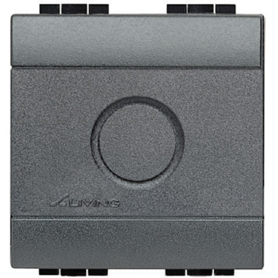 L4951 L4951 - Заглушка 2 модуля с выламываемой вставкой, чёрная, Bticino