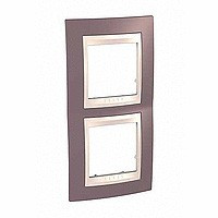 ХАМЕЛЕОН РАМКА 2-постовая, вертикальная, БЕЖЕВЫЙ/ ЛИЛОВЫЙ