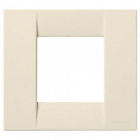 Vimar Накладка для 1-2 модулей шелк белый IDEA, 17097.D.04 Vimar Накладка для 1-2 модулей шелк белый IDEA, 17097.D.04