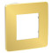 рамка 1-постовая, ЗОЛОТО/бежевый